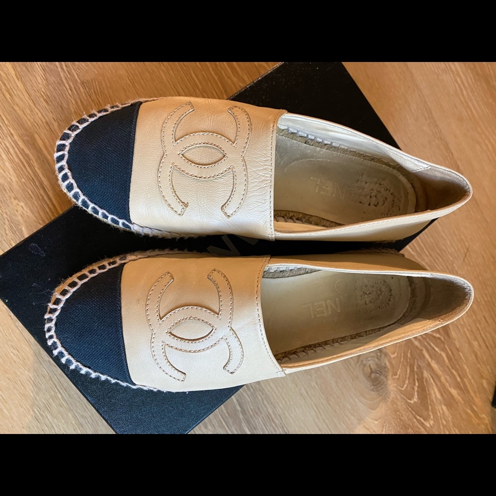 Chanel Espadrilles size 5 (I usually wear size 6)
